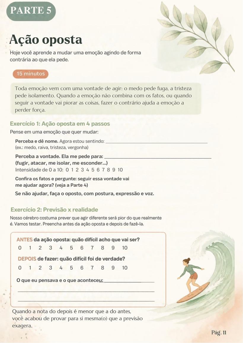 Página do e-book: Parte 5, Ação oposta